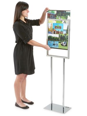 Uehgn 1 Set Photo Frame Stand Strong Load Bearing Dual Slot Design