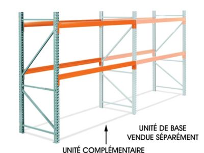 Add-On Unit for Pallet Rack - 96 x 42 x 96" H-5715-ADD