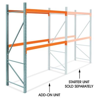 Add-On Unit for Pallet Rack - 96 x 42 x 120" H-5717-ADD