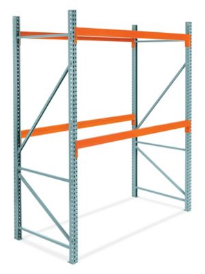 Two-Shelf Pallet Rack Starter Unit - 96 x 48 x 120" H-5718