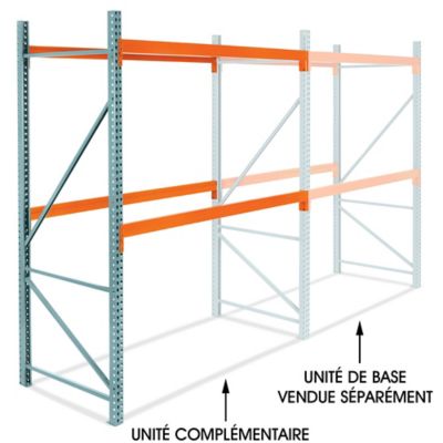 Add-On Unit for Pallet Rack - 96 x 48 x 120" H-5718-ADD