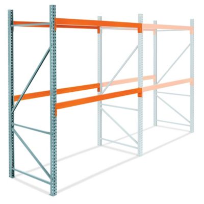 Add-On Unit for Two-Shelf Pallet Rack - 96 x 48 x 120