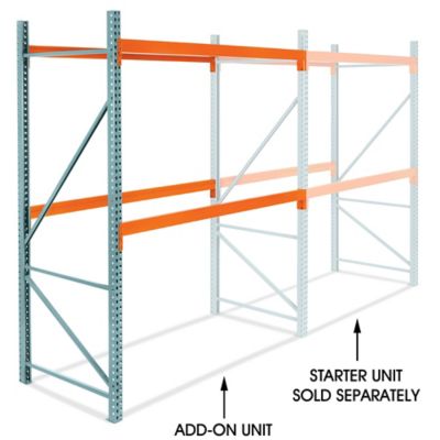 Add-On Unit for Pallet Rack - 96 x 48 x 120" H-5718-ADD