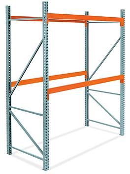 Two-Shelf Pallet Rack Starter Unit - 96 x 48 x 120" H-5718