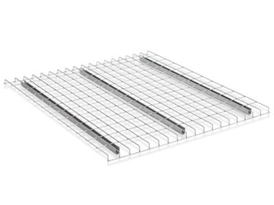 Pallet rack shop wire decking