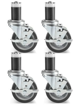 Casters for Stainless Steel Worktable - Set of 4