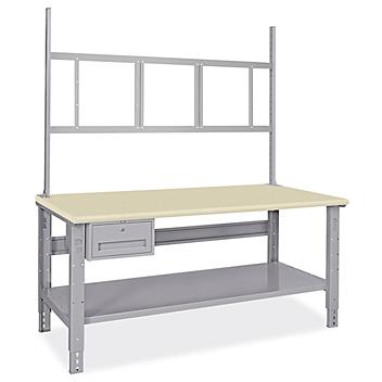 Deluxe Workstation Starter Table - 72 x 36", ESD Top H-5770-ESD