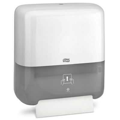 Tork® Matic® Manual Roll Towel Dispenser - Plastic, White H-5805W