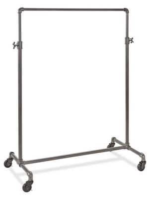 Pipe Clothing Rack - Single Rail, 41 H-5816 - Uline