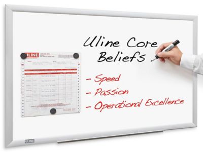 Magnetic Steel Dry Erase Board - 3 x 2' H-5827