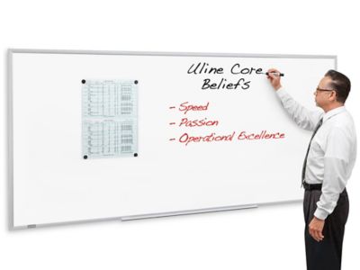 X BOARD Dry Erase Board 24 x 36 White Board Wall Mounted Aluminum Frame  2' x 3' Magnetic Whiteboard 