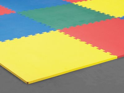 24 x 24 Waterproof Interlocking Foam Floor Tile Mats Home Equipment  Office Gym