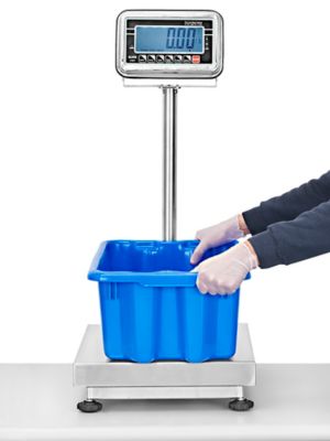 ULINE Platform Dial Scale - 100 lbs x 4 oz / 45 kg x 100 G - H-8540