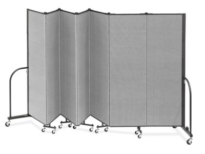  Portable Room Dividers - 7 Panels, 6'