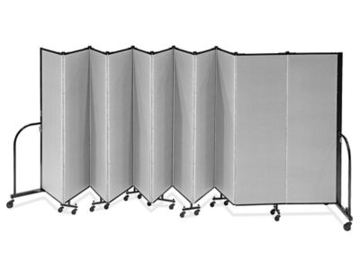 Portable Room Dividers - 11 Panels, 6'