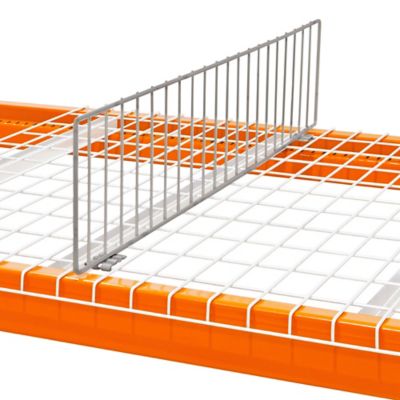 Warehouse Rack Vertical Wire Shelf Dividers