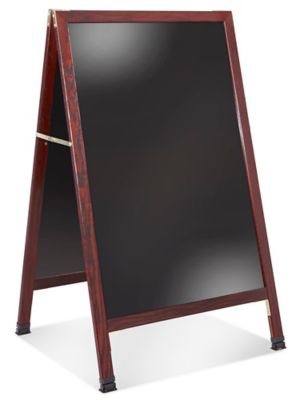 Enseigne en A – Tableau à marqueurs noir