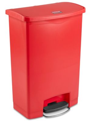 Slim Jim Trash Can Velon Wrapped, Colored Trash Can