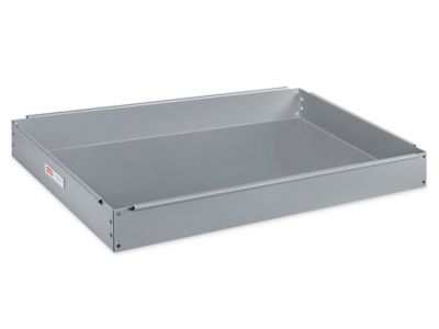 Shelf for Steel Push Cart - 30 x 16 x 3", Gray H-591-SHLF