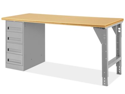 Mesa de Trabajo Modular con Cajones - 72 x 30 H-10196 - Uline