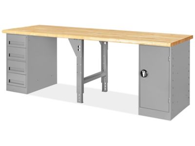 Mesa para Trabajo en Equipo - Estación para Trabajar de Pie H-8259 - Uline