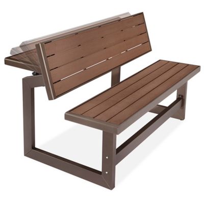 Convertible outdoor bench sale