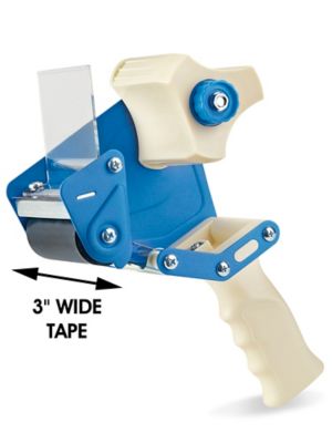  Aviditi Tape Logic 3 Inch Comfort Grip Packing Tape Dispenser  Gun, for Packing, Shipping, Moving and Warehouse Use (1 Dispenser) : Office  Products