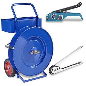 Uline Poly Strapping Tools and Cart Offer