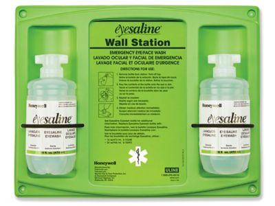 Honeywell Secondary TwoBottle Eyewash Station 32 oz Capacity H6115