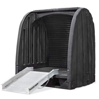 Aluminum Walk Ramp - 4' x 29" H-6118