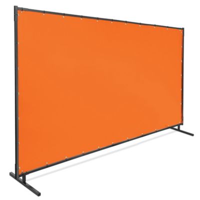 Welding Screen 6 x 10', Orange H6124OS1 Uline