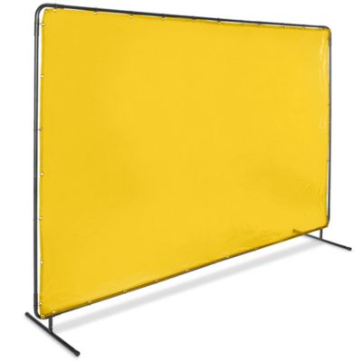Welding Screen 6 x 10', Yellow H6124Y Uline