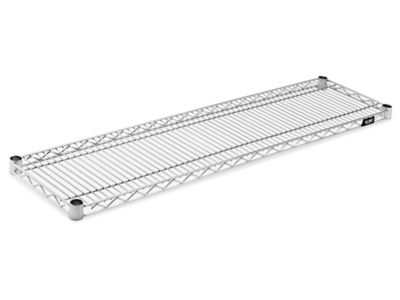 Tablettes supplémentaires en fil d'acier inoxydable – 48 x 12 po