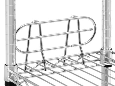 Stainless Steel Wire Shelf Ledge - 12 x 4" H-6178