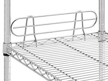 Stainless Steel Wire Shelf Ledge - 18 x 4" H-6179