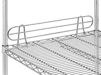 Stainless Steel Wire Shelf Ledge - 24 x 4" H-6180