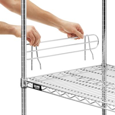 Stainless Steel Wire Shelf Ledge - 24 x 4