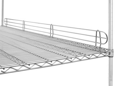 Stainless Steel Wire Shelf Ledge - 72 x 4