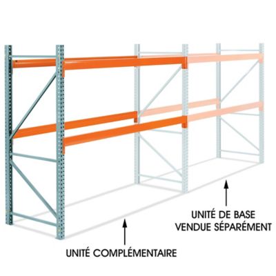 Add-On Unit for Pallet Rack - 108 x 42 x 96" H-6187-ADD