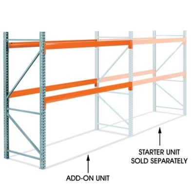 Add-On Unit for Pallet Rack - 108 x 42 x 96" H-6187-ADD