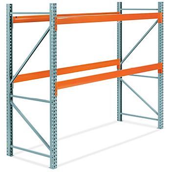 Two-Shelf Pallet Rack Starter Unit - 108 x 42 x 96" H-6187