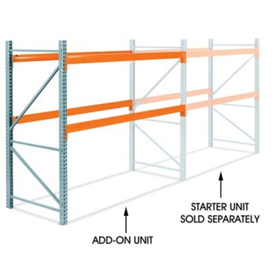 Add-On Unit for Pallet Rack - 108 x 48 x 96" H-6188-ADD