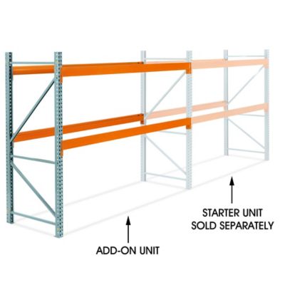 Add-On Unit for Pallet Rack - 120 x 42 x 96" H-6189-ADD