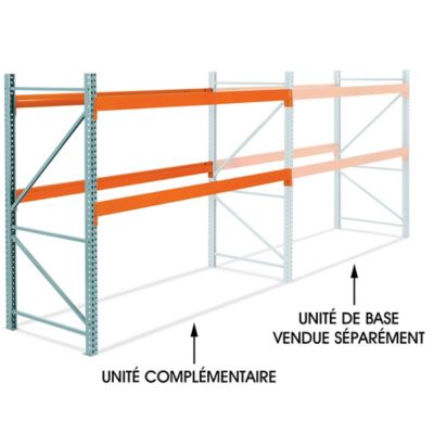 Add-On Unit for Pallet Rack - 120 x 48 x 96" H-6190-ADD