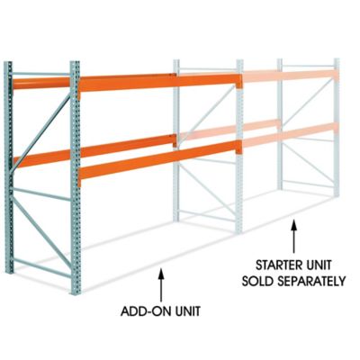 Add-On Unit for Pallet Rack - 120 x 48 x 96" H-6190-ADD