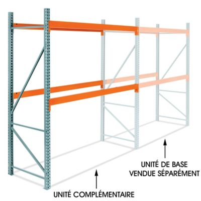 Add-On Unit for Pallet Rack - 108 x 42 x 120" H-6191-ADD