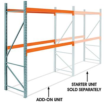 Add-On Unit for Two-Shelf Pallet Rack - 108 x 42 x 120" H-6191-ADD