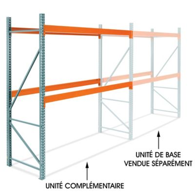 Add-On Unit for Pallet Rack - 120 x 42 x 120" H-6193-ADD