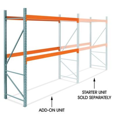 Add-On Unit for Pallet Rack - 120 x 42 x 120" H-6193-ADD
