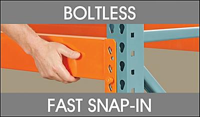Add-On Unit. Boltless, fast snap-in.